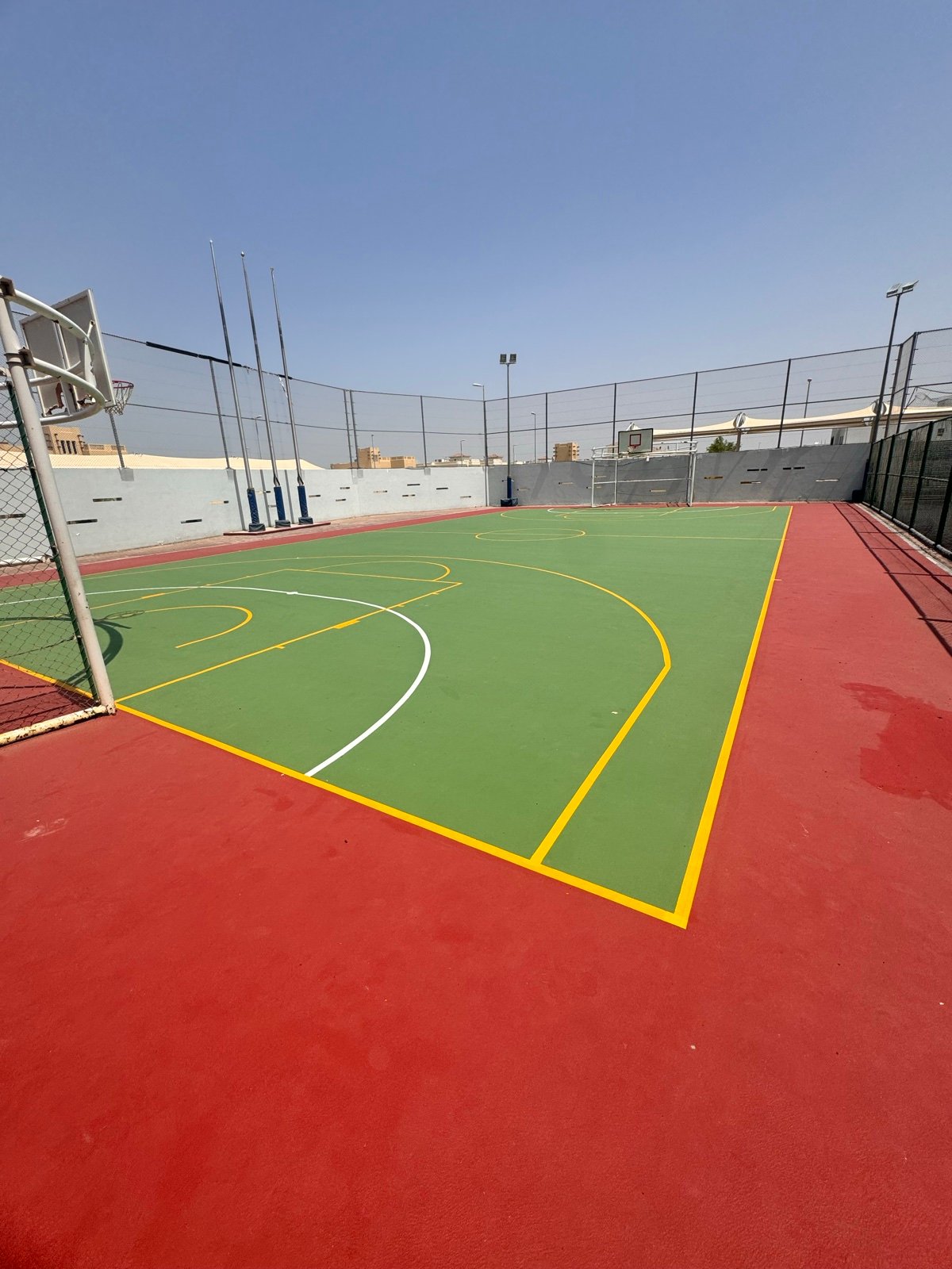 Basketball Court Surfacing Abu Dhabi