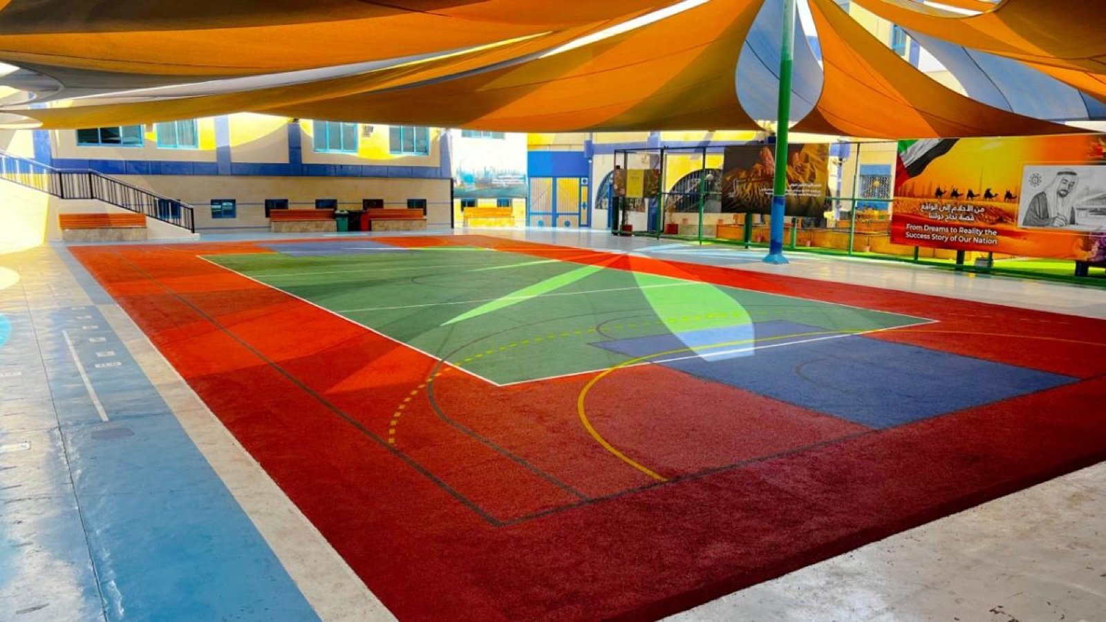 EPDM Sports Flooring Abu Dhabi
