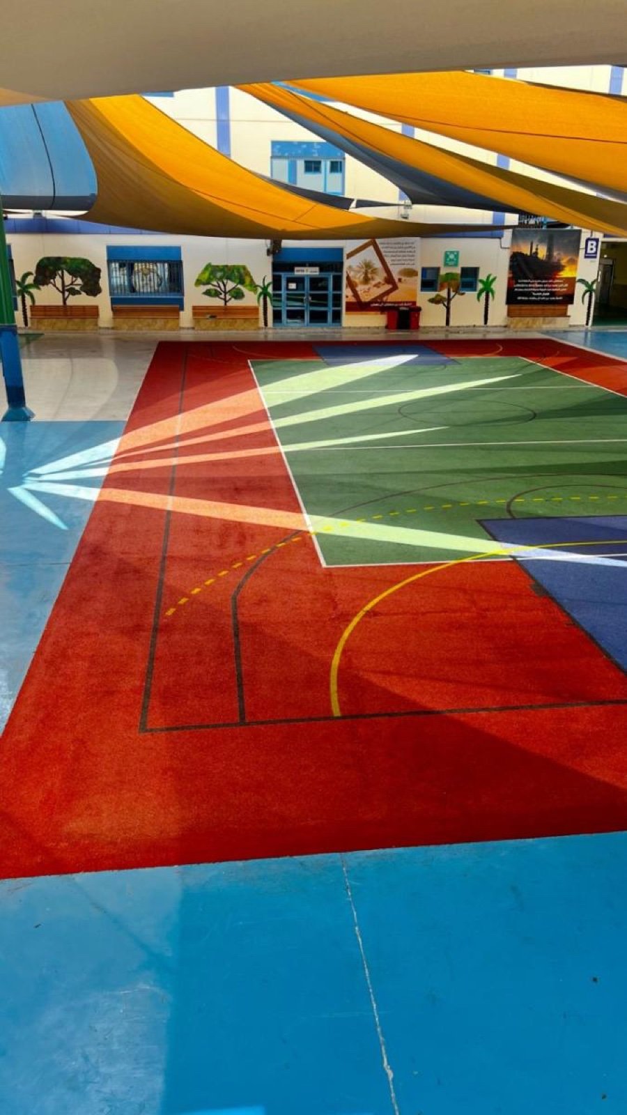 EPDM Sports Flooring Abu Dhabi - View 2