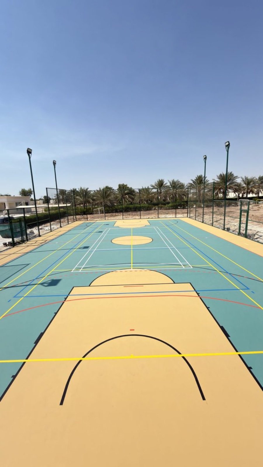 Multi-Sport Court Surfacing Abu Dhabi