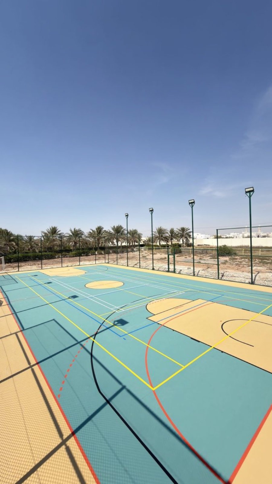 Multi-Sport Court Surfacing Abu Dhabi - View 3
