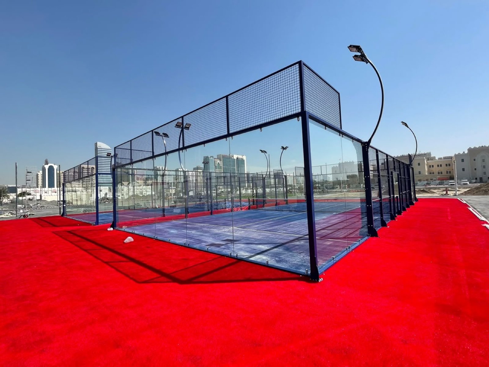 Padel Tennis Court Construction Abu Dhabi