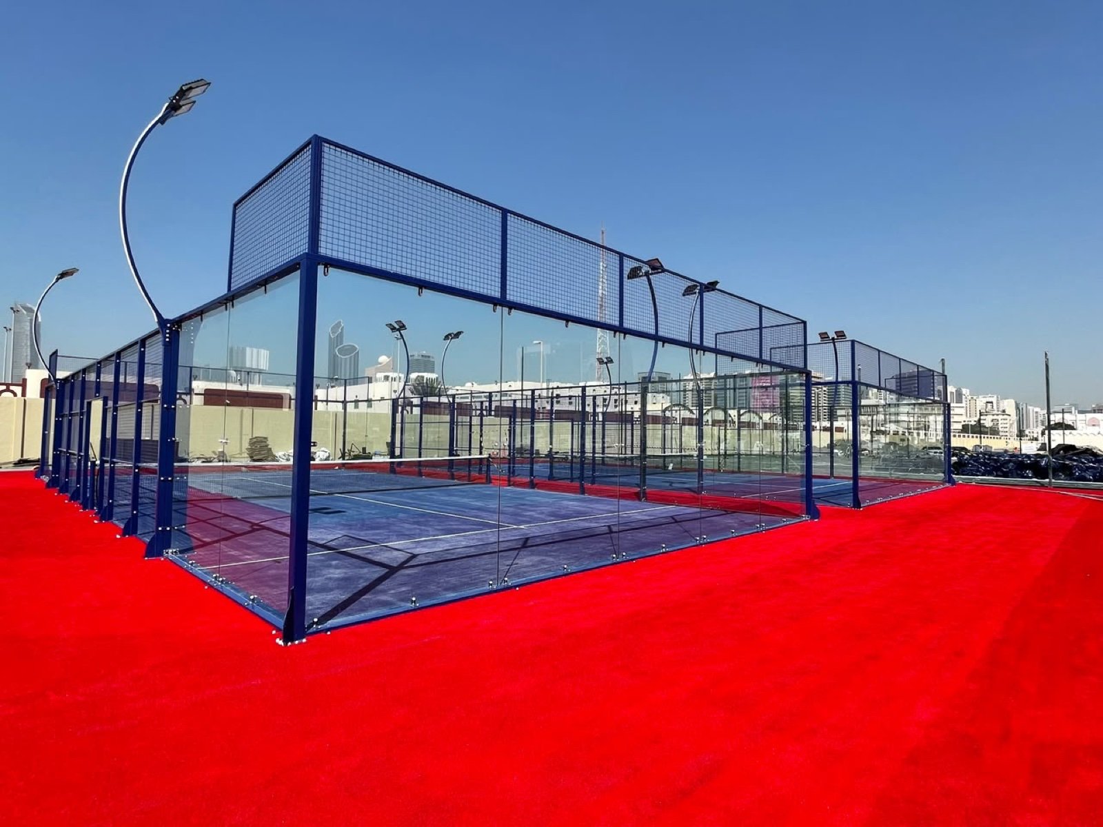 Padel Tennis Court Construction Abu Dhabi - View 2